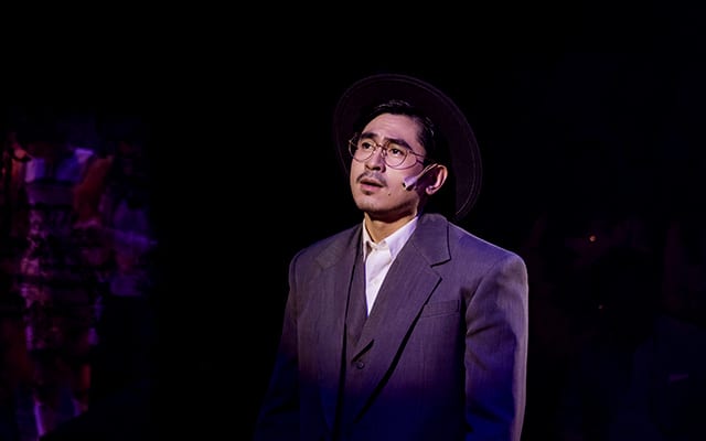 CJ Navato as Terry Conor in Side Show. Photo courtesy of The Sandbox Collective